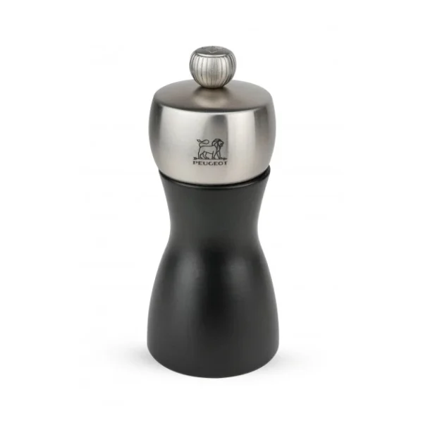 Offres 🛒 Moulin à Poivre Fidji 12 cm Noir-Inox Peugeot 🌟 vente luxe pas cher 1